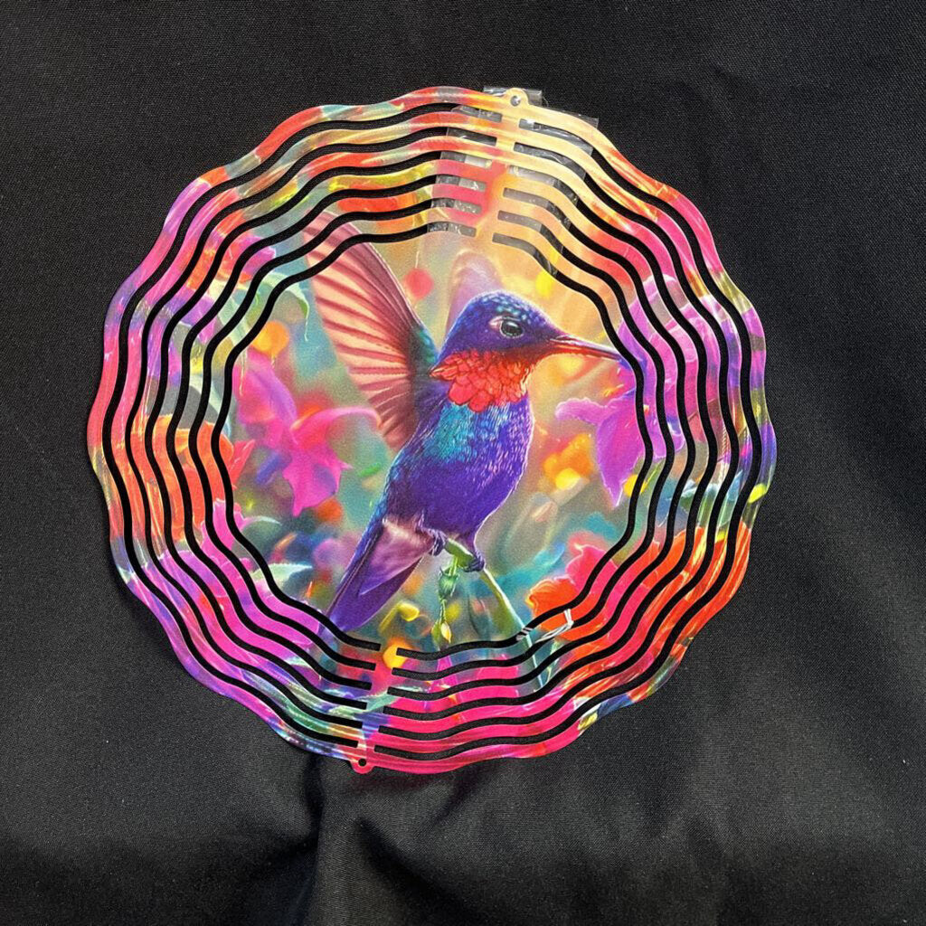 Hummingbird Wind Spinner