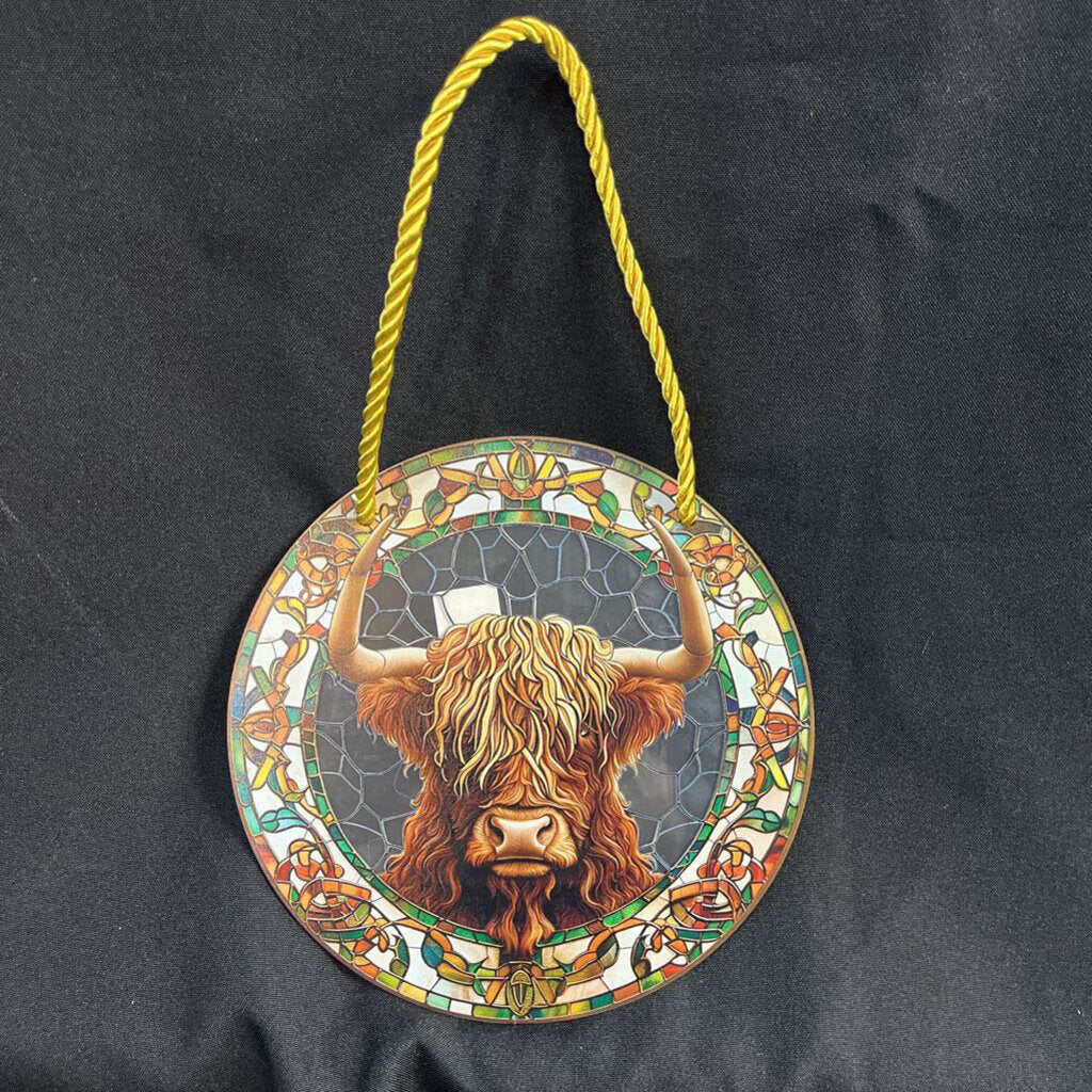 Highland Cow Suncatcher