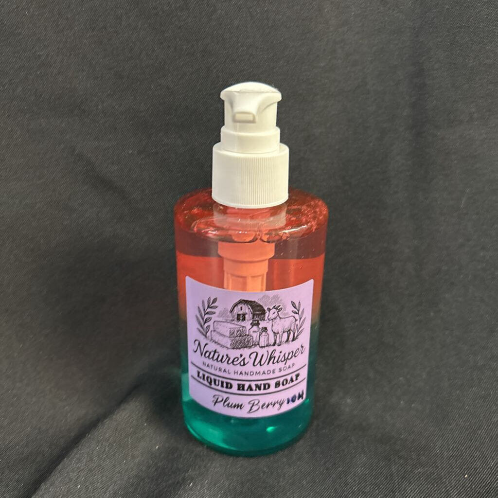 Plum Berry Liq Soap 8oz