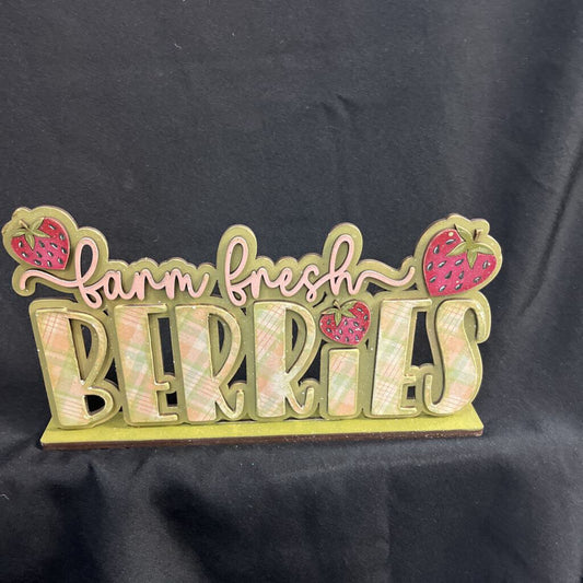Farm Fresh Berries (shelf sitter)