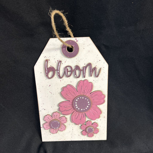 Bloom Flower Tag
