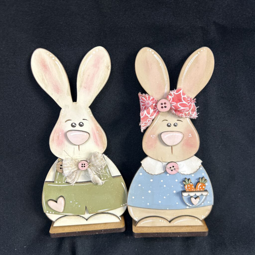 #1 Bunny Couple Set of 2
