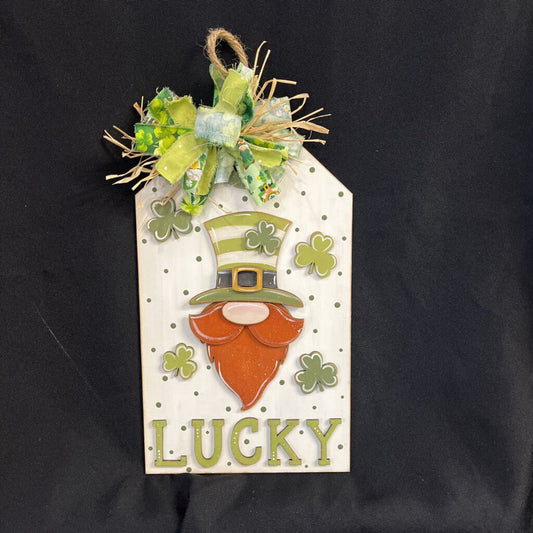 Lucky Leprechaun Tag