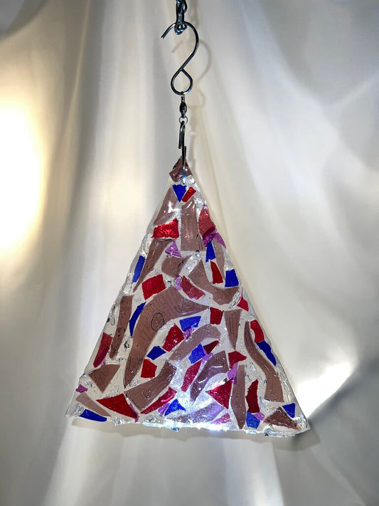 Suncatcher Purple/blue/red Shards 9in