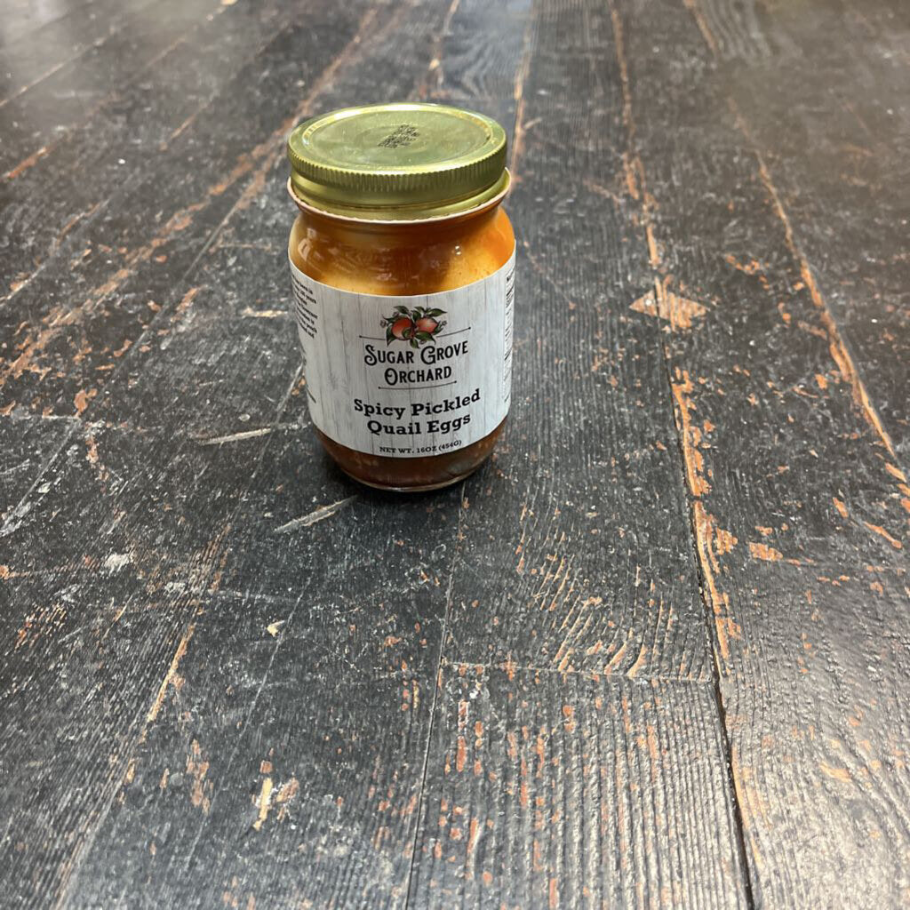 Spicy Pickled Quail Eggs