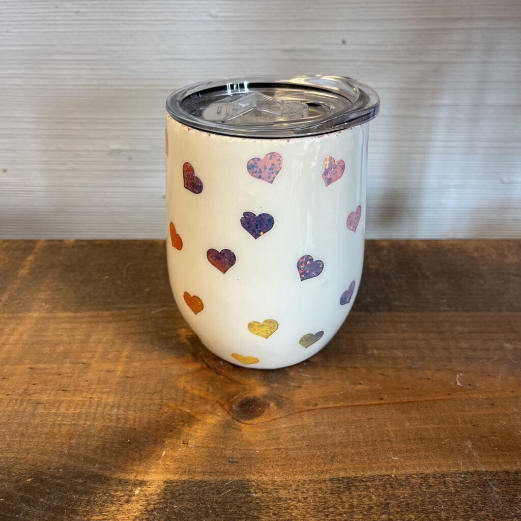 Pastel Hearts Tumbler