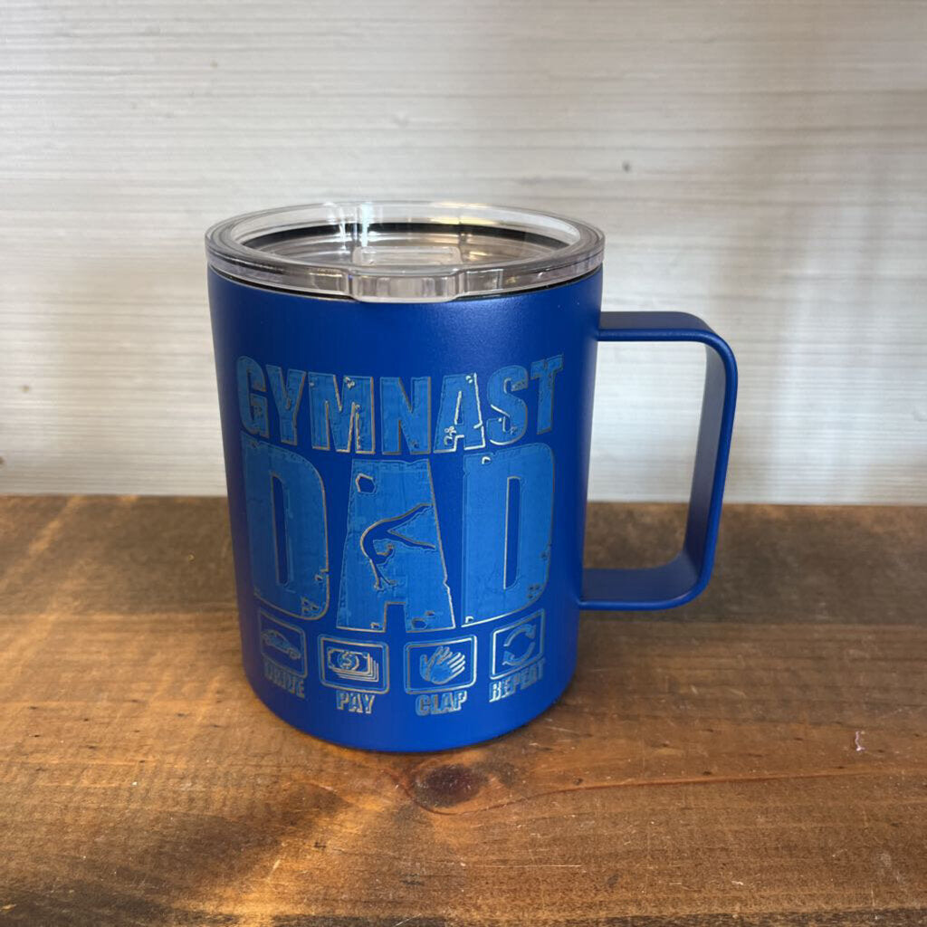 Gymnastics Dad Tumbler