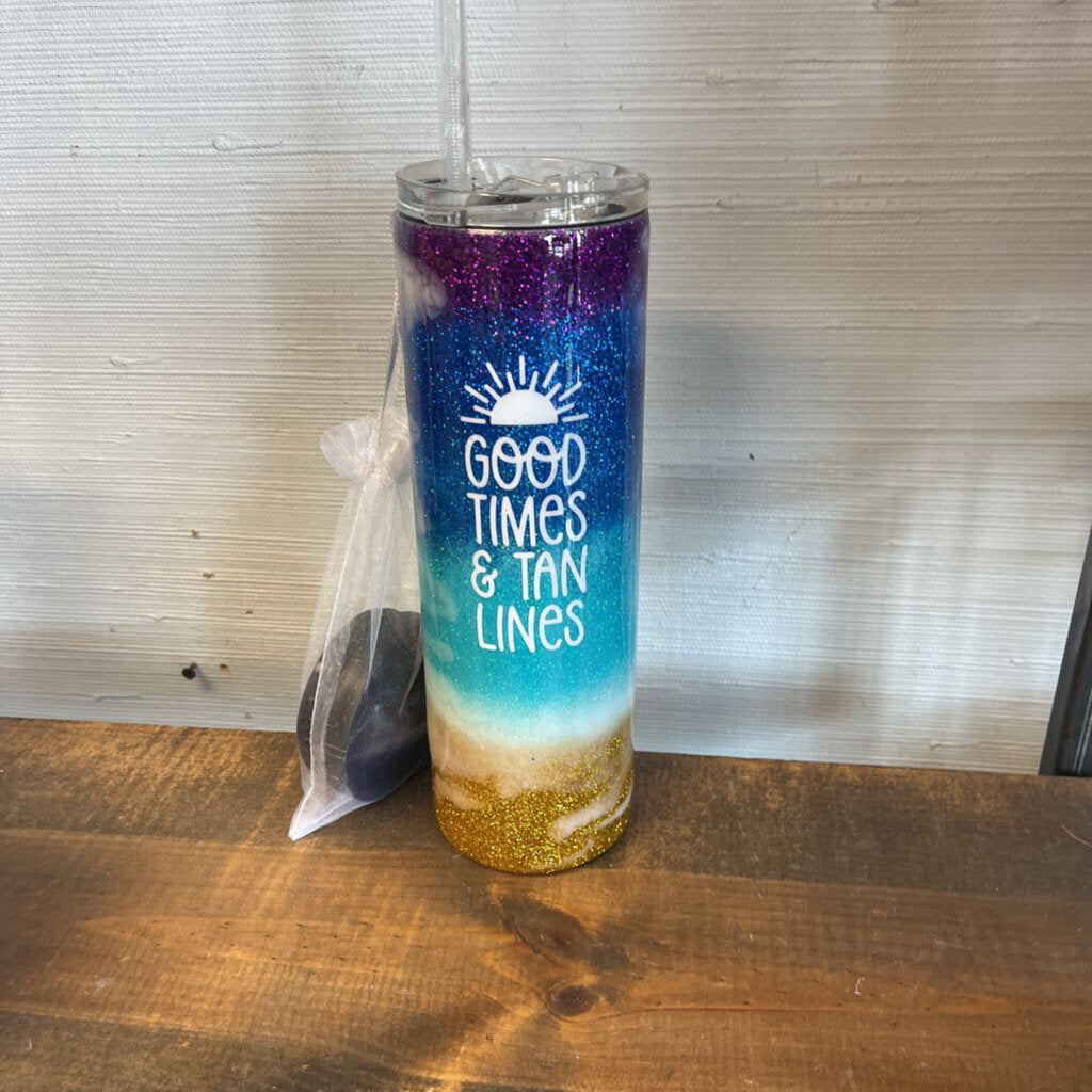 Good Times & Tan Lines Tumbler