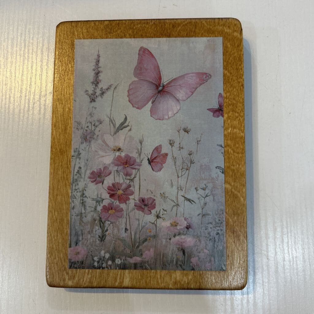 Pink Butterfly 5x7