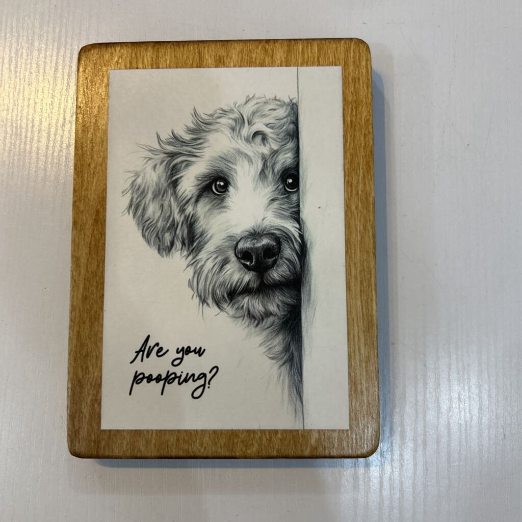 Doodle Pooping 5x7
