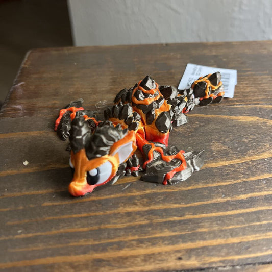 3D Lava Dragon