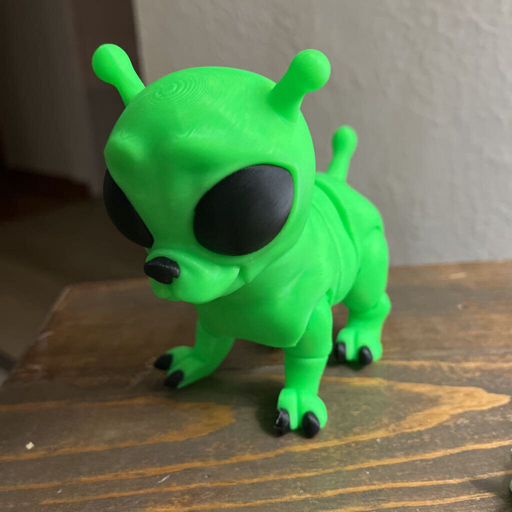 3D Alien Dog Large