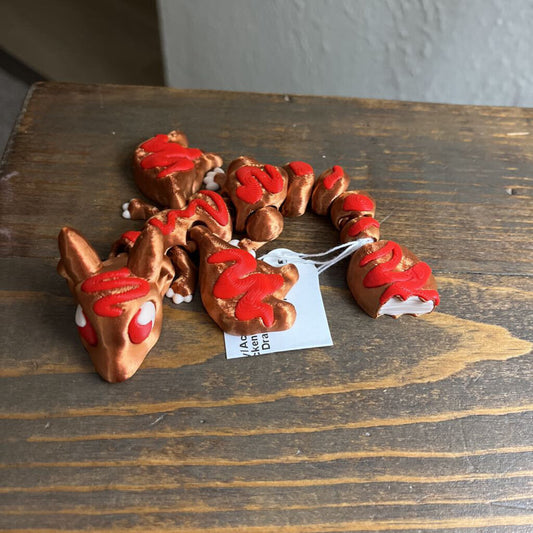 3D Chicken Nugget Dragon