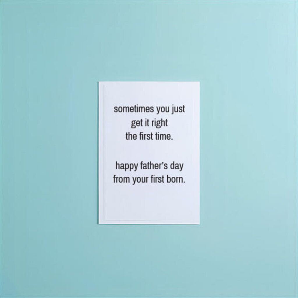 First Born Card
