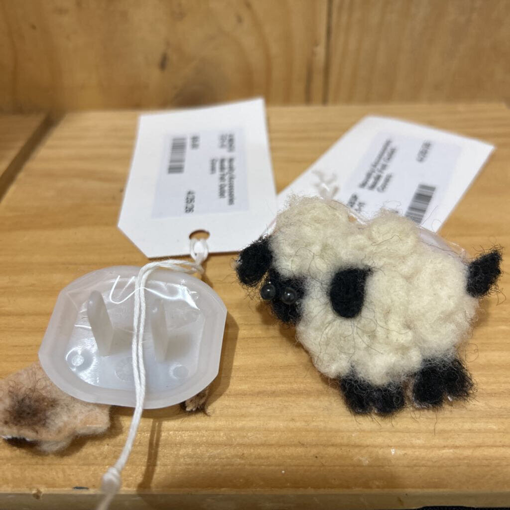 Needle Felt Sheep Outlet Covers