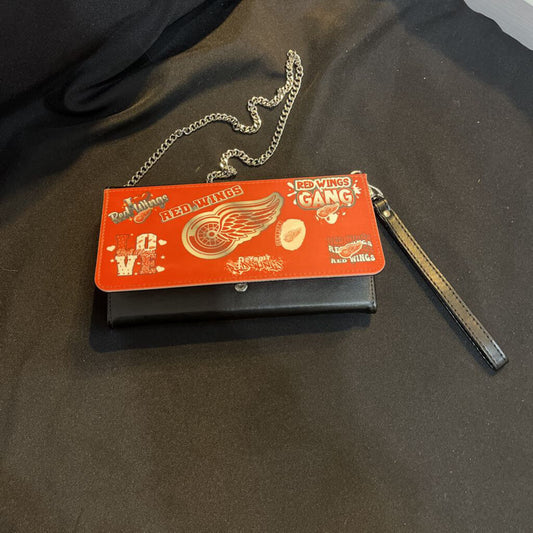 Wristlet Detriot Red Wings Collage