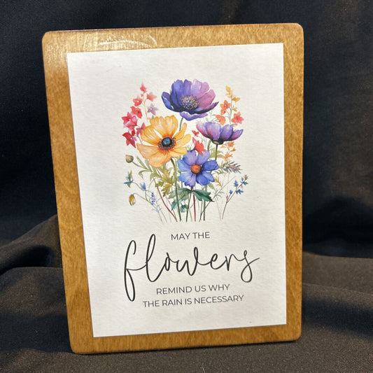 6x8 Flower Rain