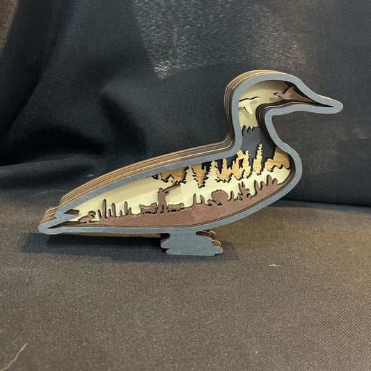 Duck Layered 3D Decor