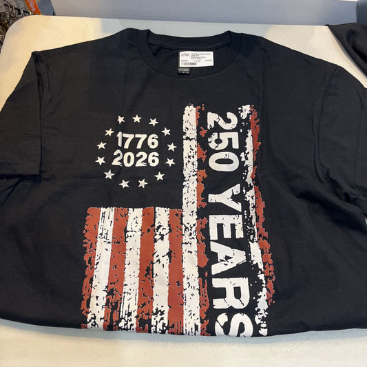 USA 250 Distressed Flag Tee-3XL