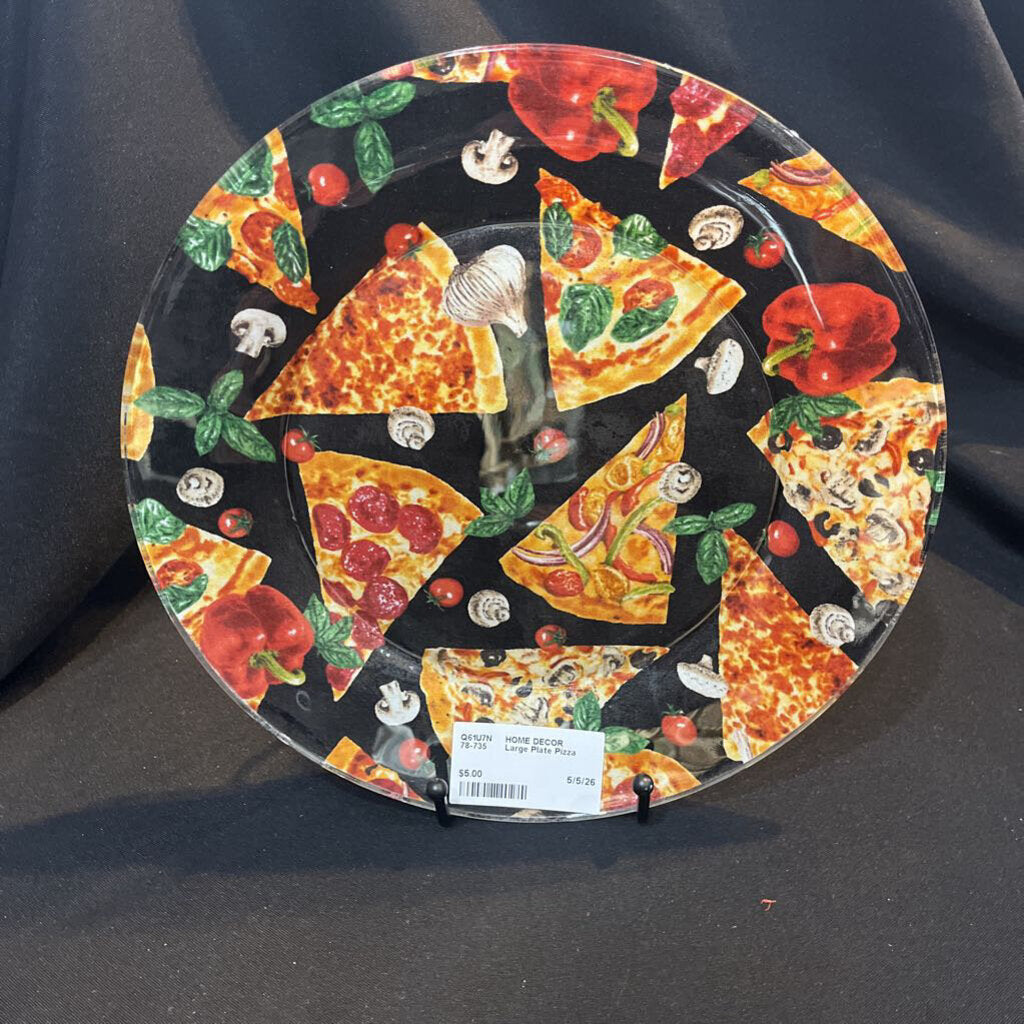 Large Plate Pizza