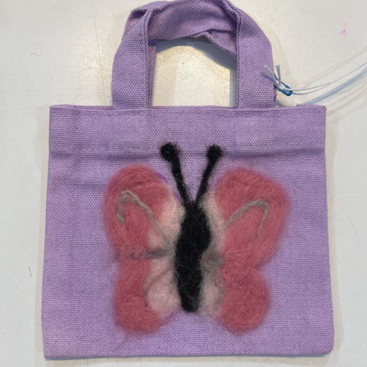 Pink Butterfly Tote