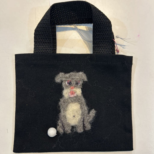Dog w/ Gold Ball Tote