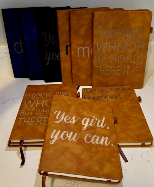 Notebooks Assorted Colors & Sayings