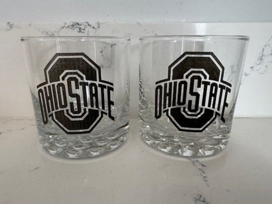 Ohio State Whiskey Glass