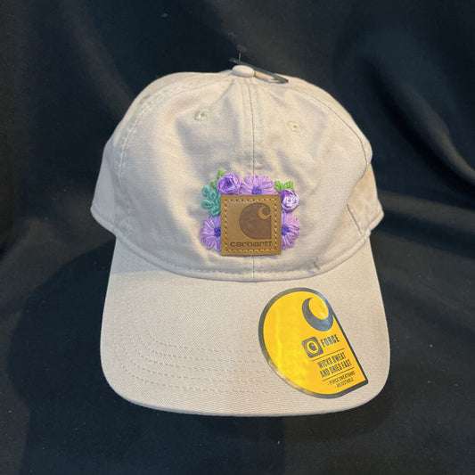 Mink Carhartt (purple flower around front logo