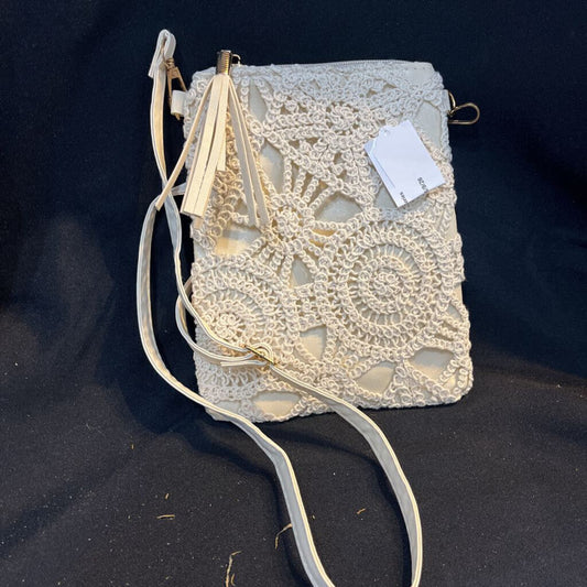 Tassle Beige Pouch