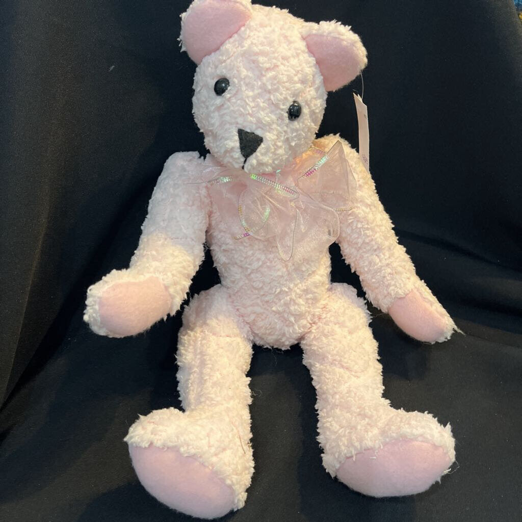 Pink Chemille Bear