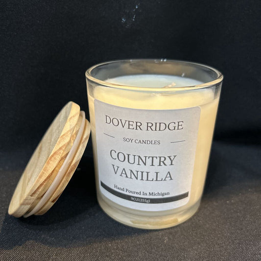 Soy Candle Country Vanilla 9 Oz.