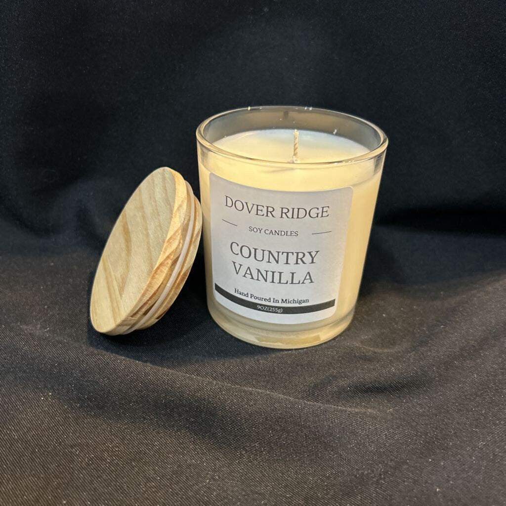 Soy Candle Country Vanilla 9 Oz.