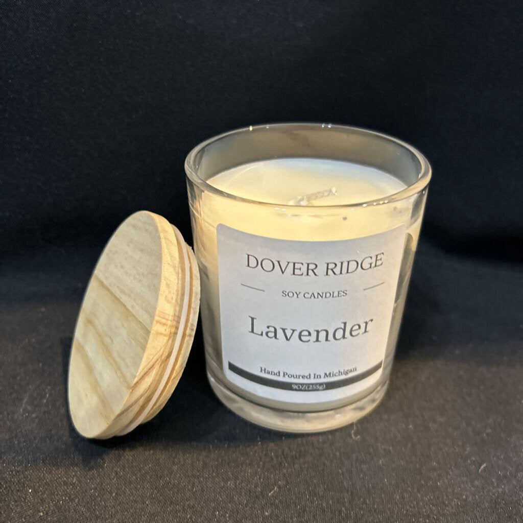 Soy Candle Lavender 9 Oz.
