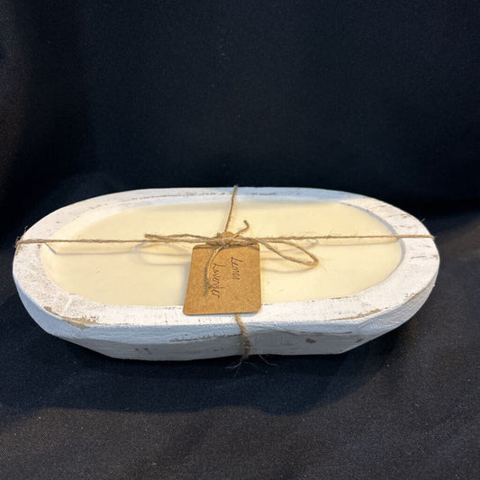 Lemon Lavender Dough Bowl Candle