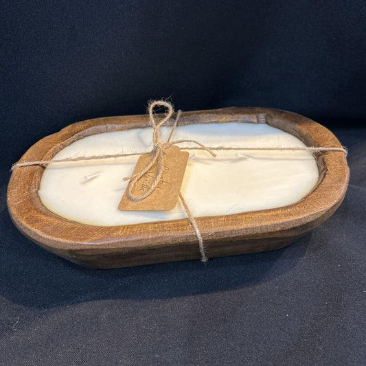 Country Vanilla Dough Bowl