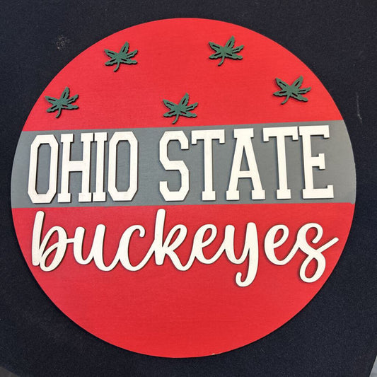 OSU Wall Plaque 12"