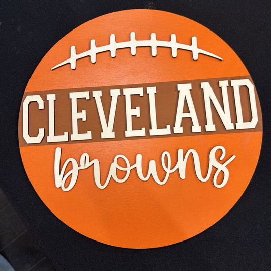 Cleveland Browns Wall Plaque 12"