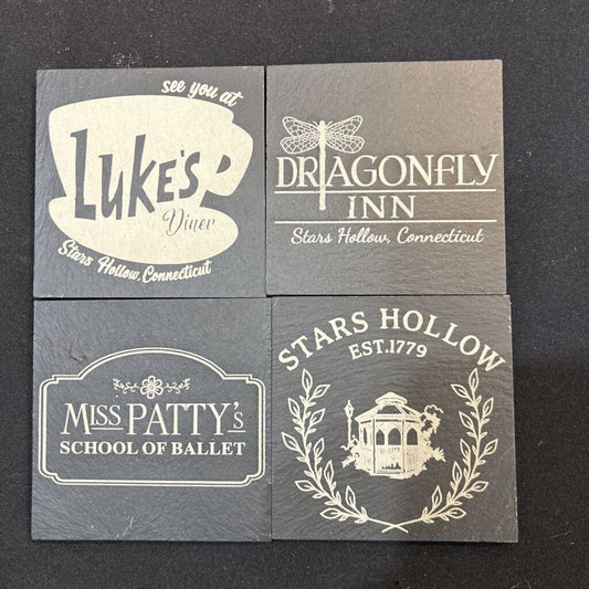 Gilmore Girl Coasters Set of 4