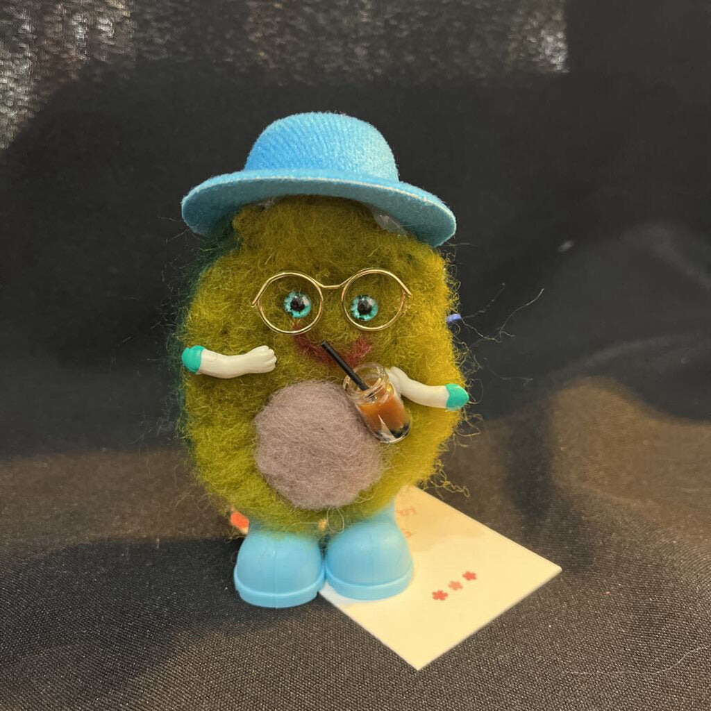 Avocado Guy (sky blue hat,shoes)