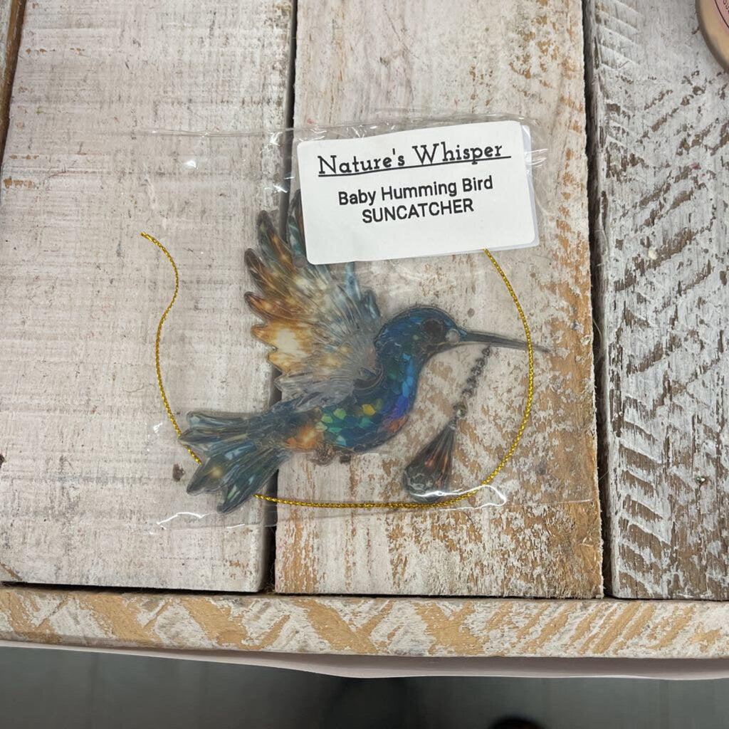 Mini Hummingbird Suncatcher