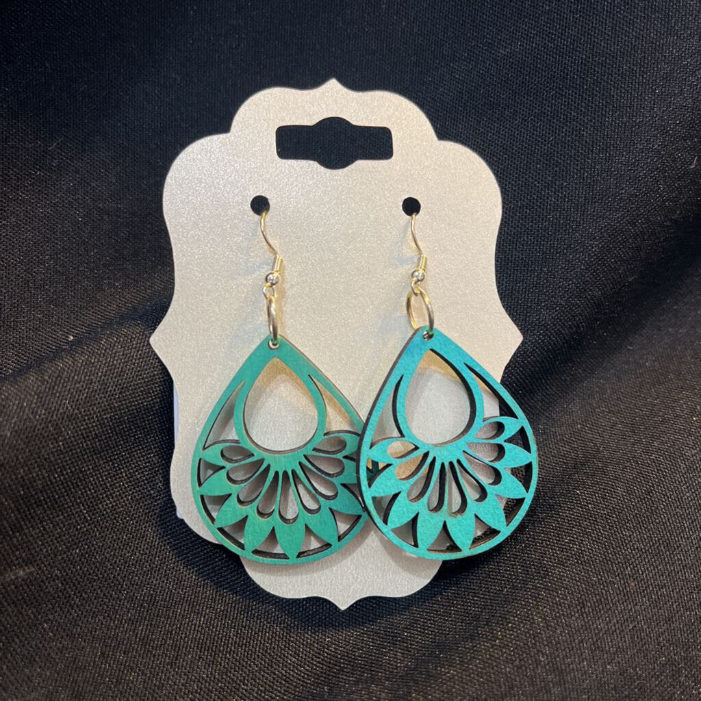 Color-shift Peacock Earring