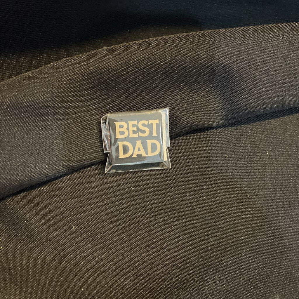 Hat Clip (black) Best Dad Ever