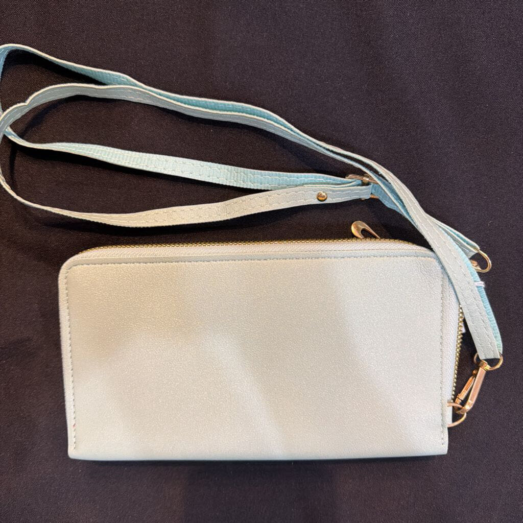 Wallet with Cell Phone Case Green