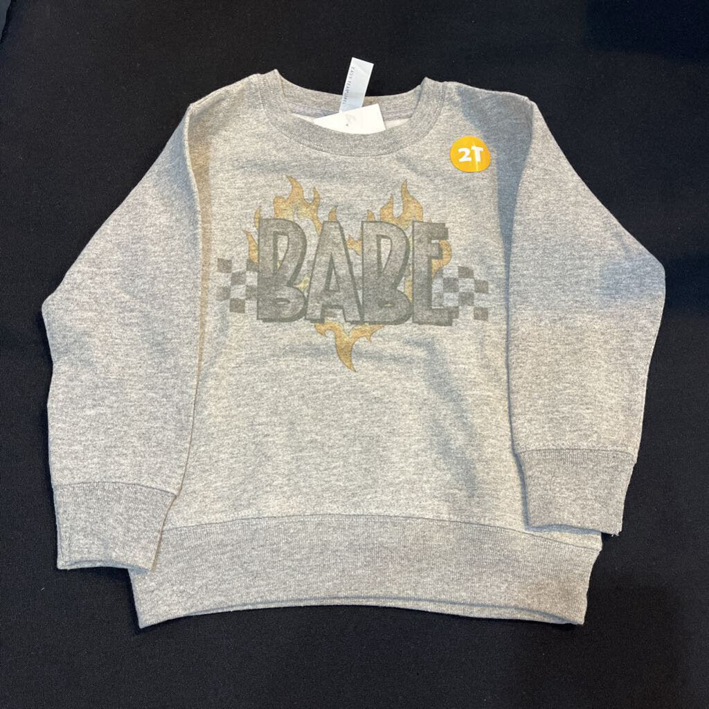 Babe (2T, Gray, Crew)