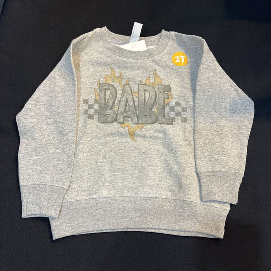 Babe (2T, Gray, Crew)