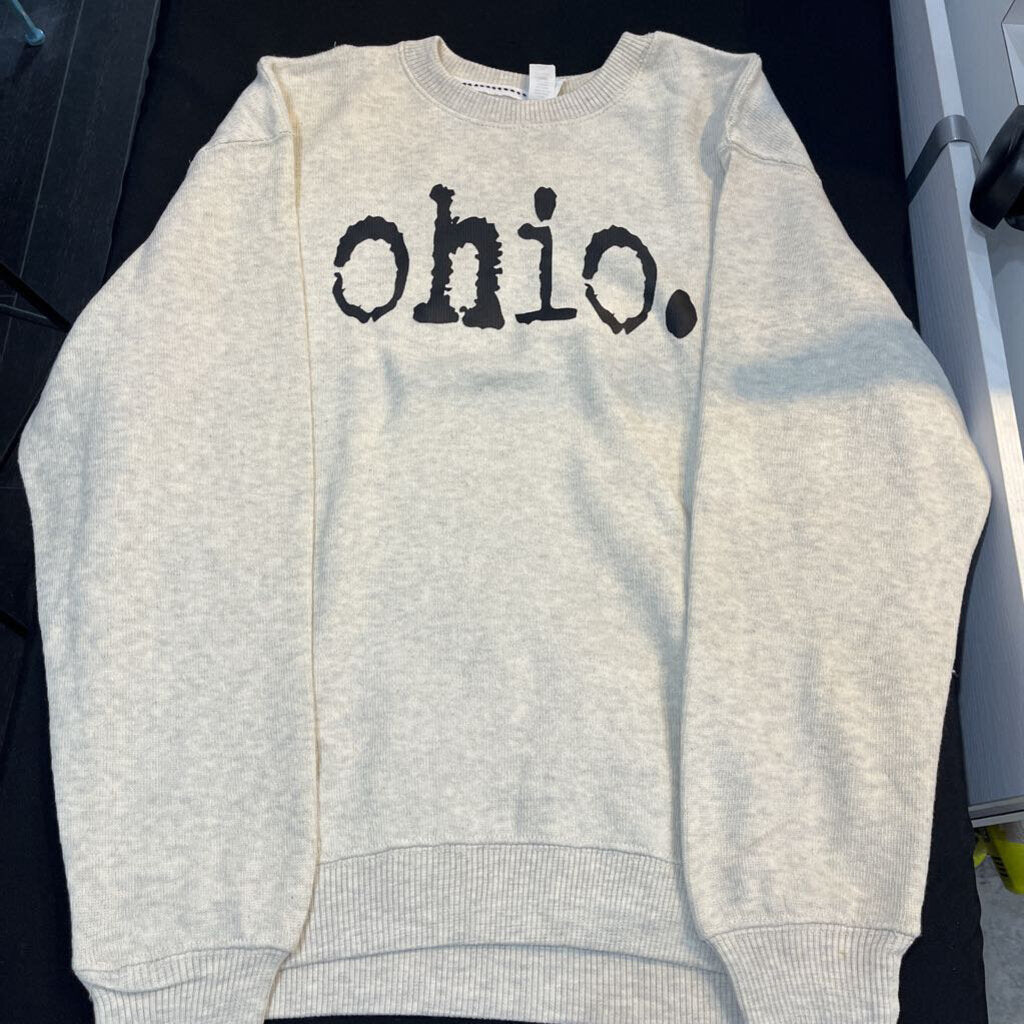 OHIO (Med, heather knit, crew)