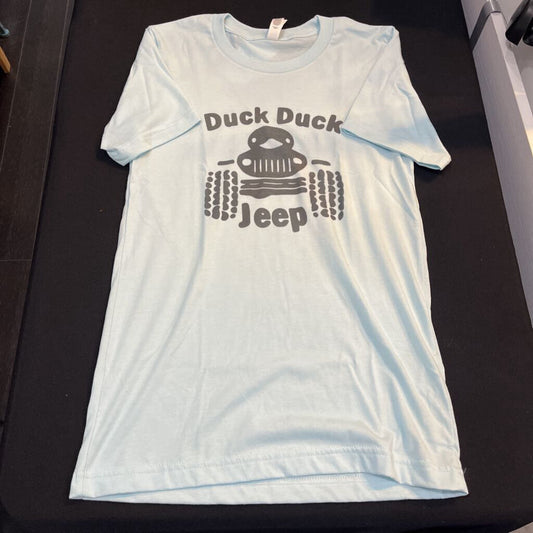 Duck Duck Jeep (XS, Lt,blue, t-shirt)