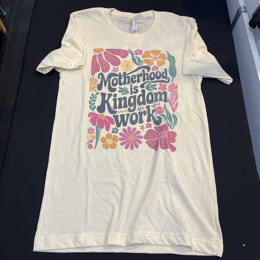 Motherhood Kingdom (Xs, cream, t-shirt)