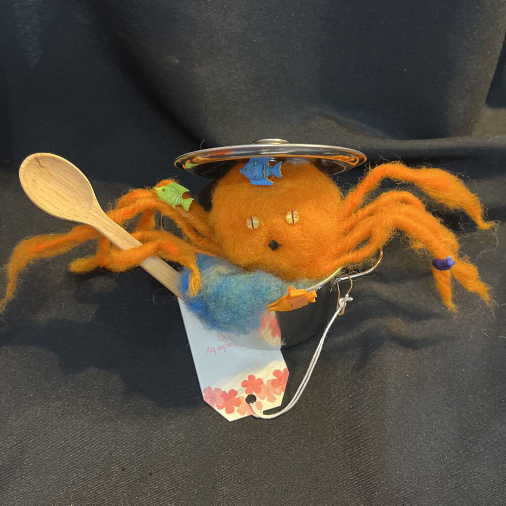 Octopus in Pot (orange)